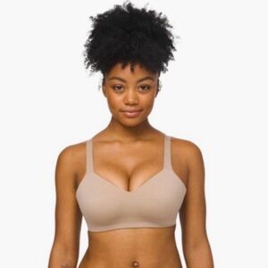 NWOT Lululemon Hold True Bra Soft Sand Color 34C